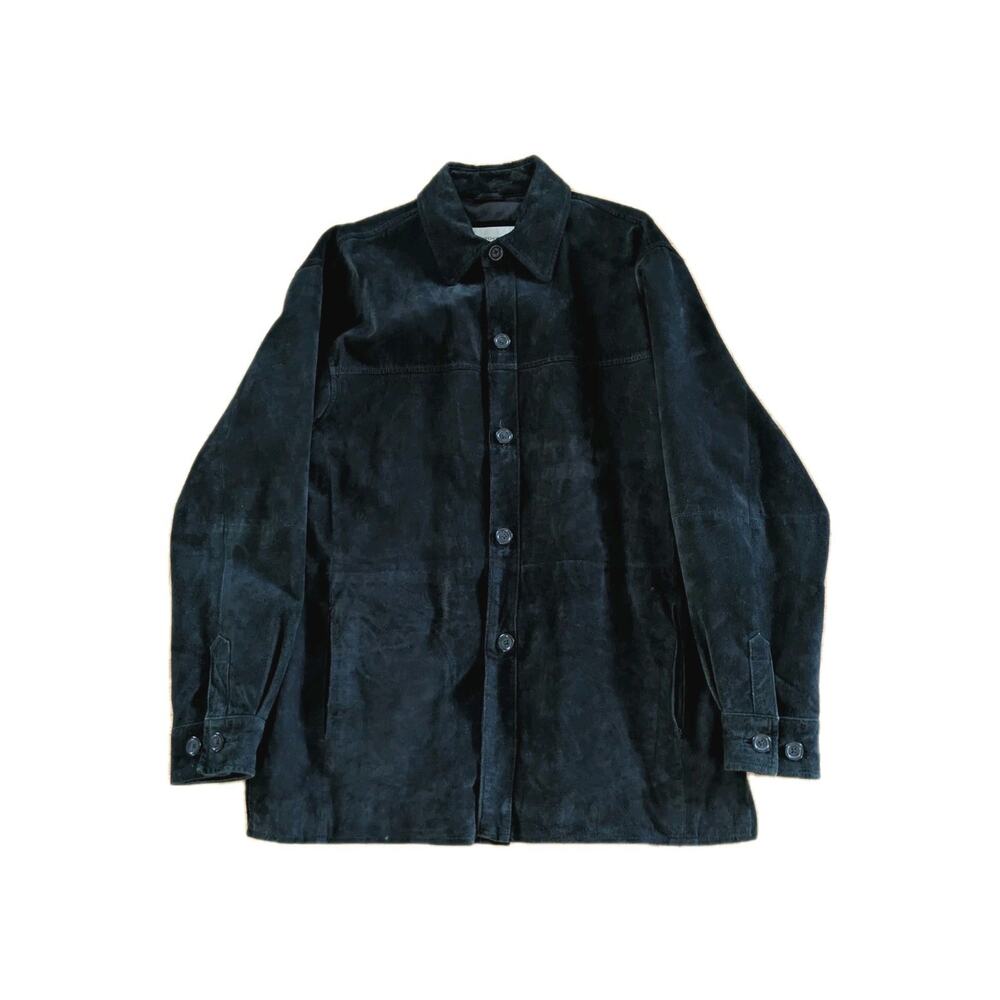 Pronto Uomo Classic Leather Suede Coat